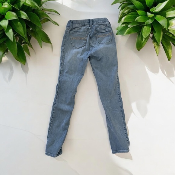 abercrombie kids pull on jean leggings size 11/12 girls slim cut - Picture 5 of 10